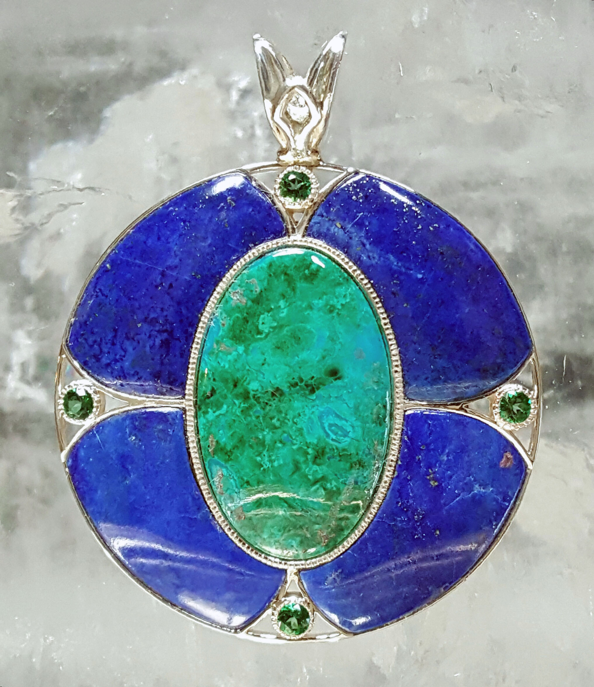 lapis lazuli malachite